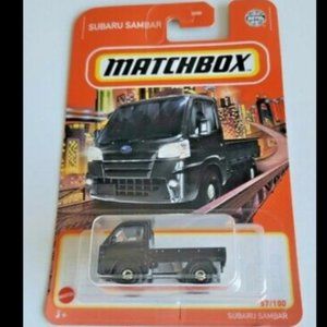 Matchbox Subaru Sambar - Black. Racing 57/100 2022